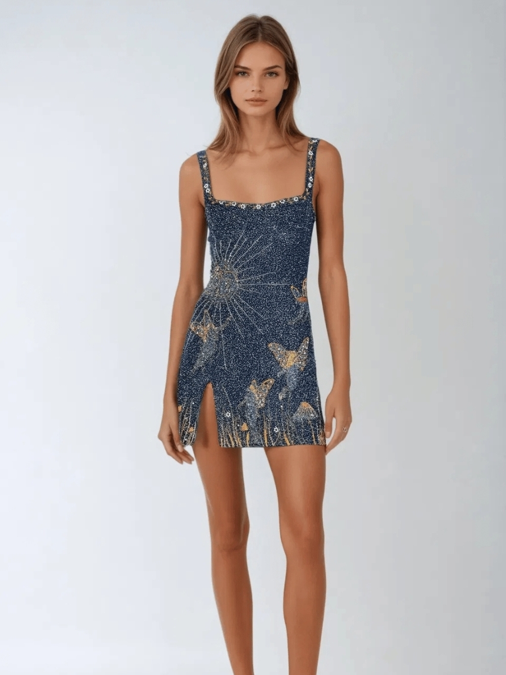 NWT Lavish Ivy Celestia Mini Dress - XS/S
